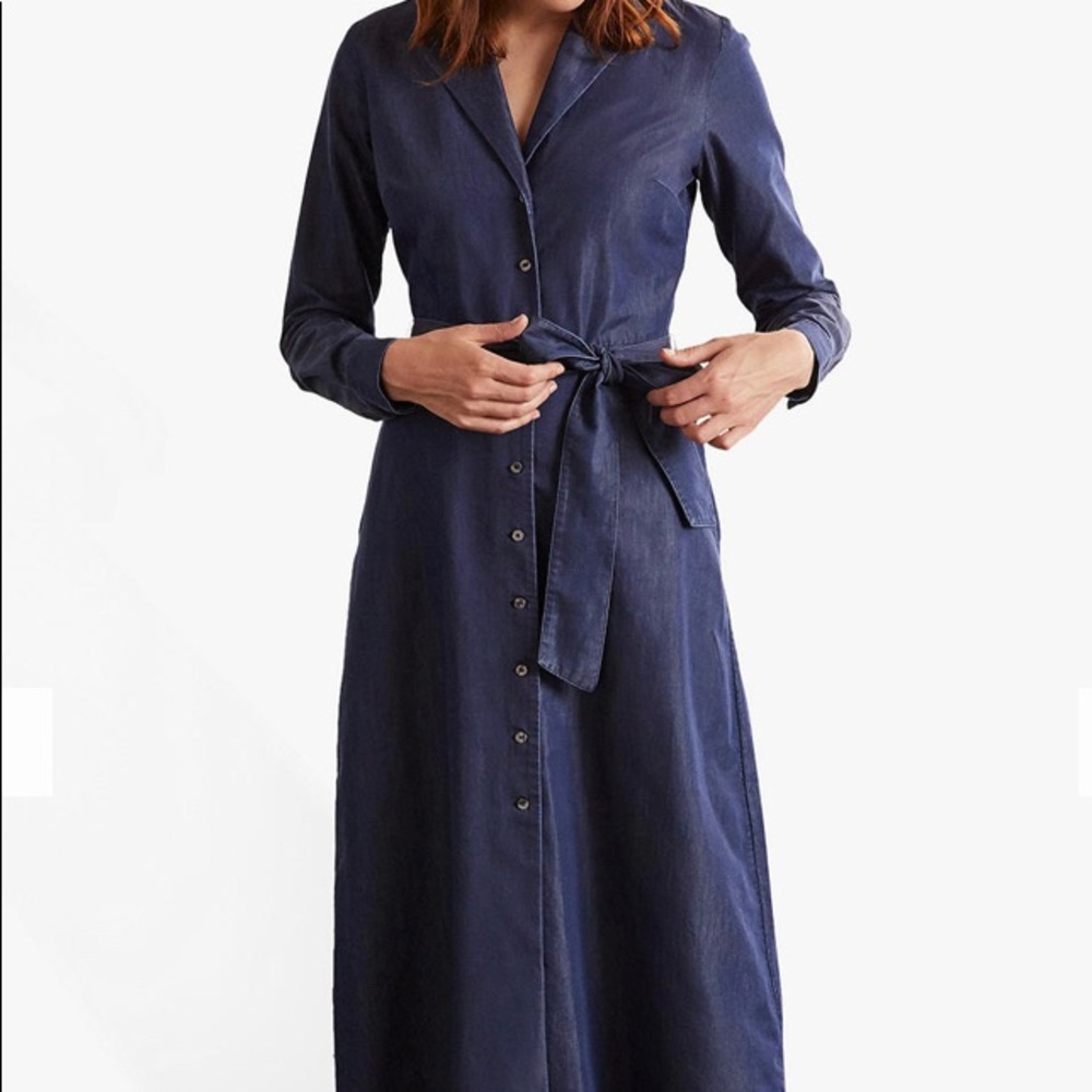 Boden Otillie Mid-Vintage Wash Shirt Dress